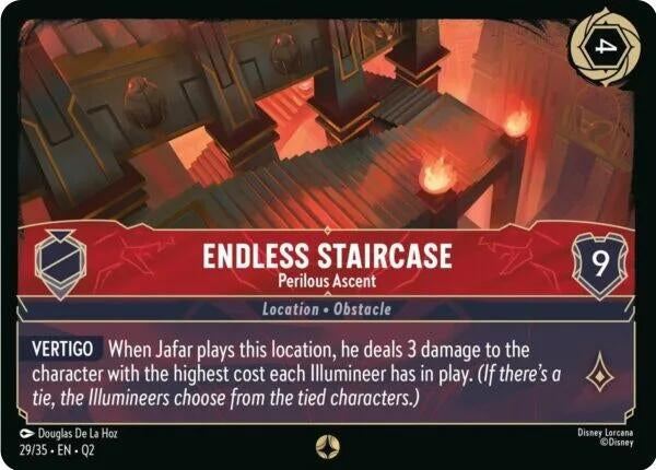 Image for Endless Staircase - Perilous Ascent (29/35) - Disney Lorcana