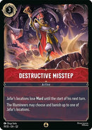 Image for Destructive Misstep (19/35) - Disney Lorcana