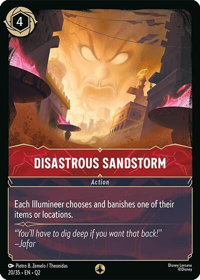 Image for Disastrous Sandstorm (19/35) - Disney Lorcana