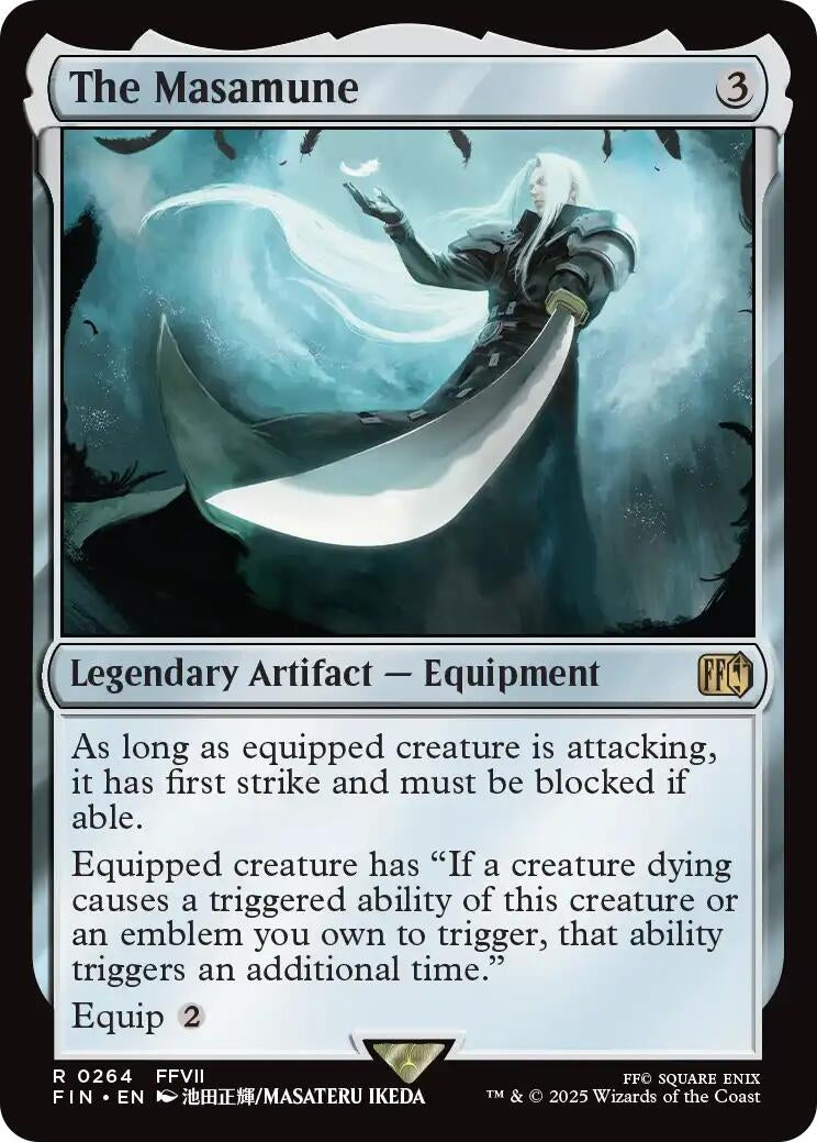 Image for The Masamune (264) (FINAL FANTASY) - Magic: The Gathering