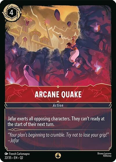 Image for Arcane Quake (22/35) - Disney Lorcana