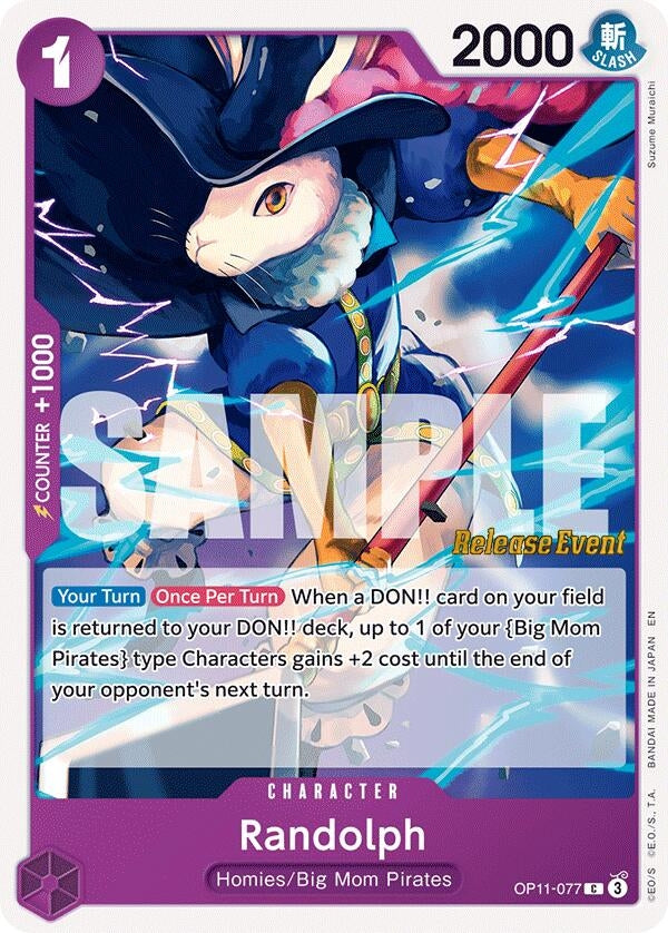 Image for Randolph (OP11-077) - One Piece Card Game