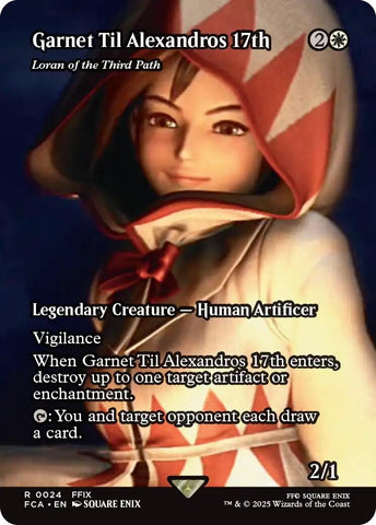 Image for Loran of the Third Path - Garnet Til Alexandros 17th (Showcase) (24) (FINAL FANTASY: Through the Ages) - Magic: The Gathering