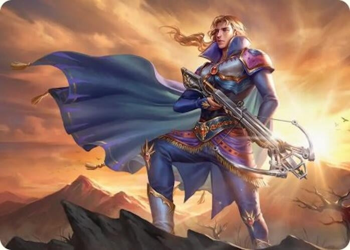 Image for Edgar, Master Machinist Art Card (27) (Art Series: FINAL FANTASY) - Magic: The Gathering