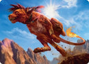 Image for Red XIII, Proud Warrior Art Card (30) - Magic: The Gathering