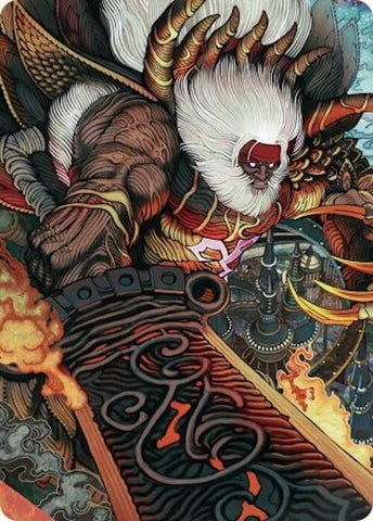 Image for Braska's Final Aeon Art Card (39) (Art Series: FINAL FANTASY) - Magic: The Gathering