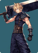 Image for Cloud, Ex-SOLDIER Art Card (50) (Art Series: FINAL FANTASY) - Magic: The Gathering