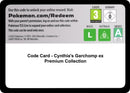 Image for Code Card - Cynthia's Garchomp ex Premium Collection (Miscellaneous Cards & Products) - Pokemon