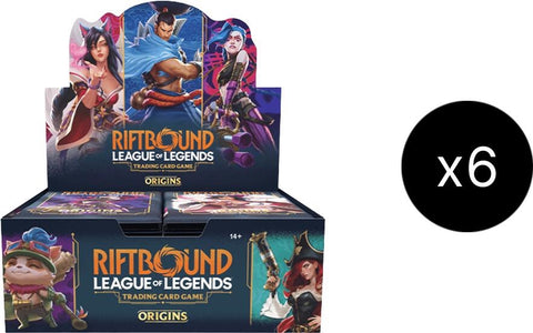 Image for Origins - Booster Display Case - Riftbound: League of Legends Trading Card Game