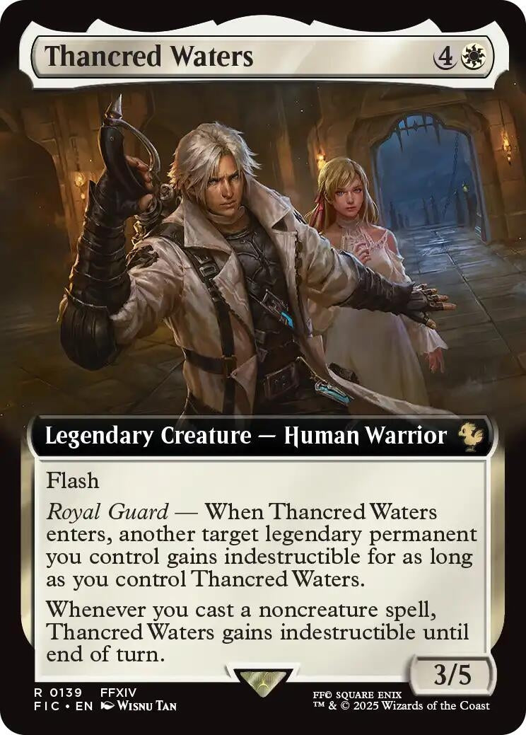 Image for Thancred Waters (Extended Art) (139) (Commander: FINAL FANTASY) - Magic: The Gathering