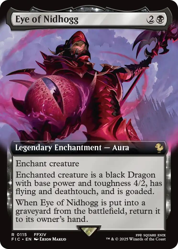 Image for Eye of Nidhogg (Extended Art) (115) (Commander: FINAL FANTASY) - Magic: The Gathering