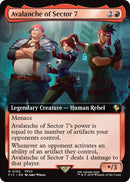 Image for Avalanche of Sector 7 (Extended Art) (150) (Commander: FINAL FANTASY) - Magic: The Gathering