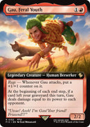 Image for Gau, Feral Youth (Extended Art) (152) (Commander: FINAL FANTASY) - Magic: The Gathering