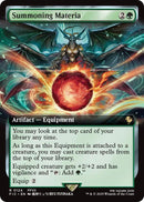 Image for Summoning Materia (Extended Art) (124) (Commander: FINAL FANTASY) - Magic: The Gathering