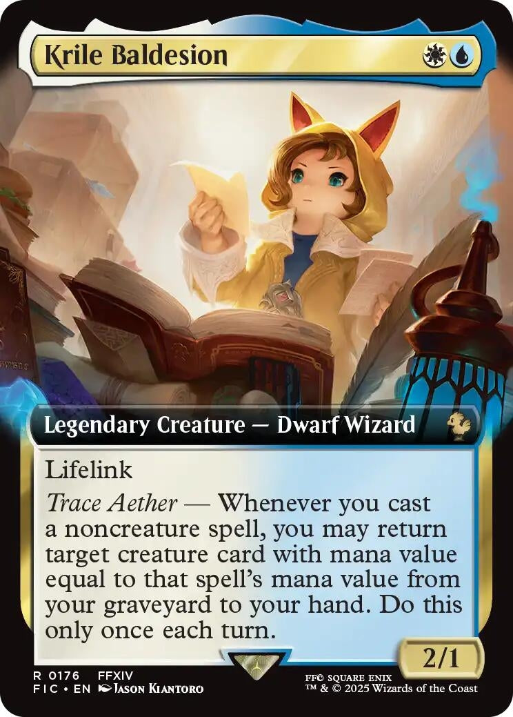 Image for Krile Baldesion (Extended Art) (176) (Commander: FINAL FANTASY) - Magic: The Gathering