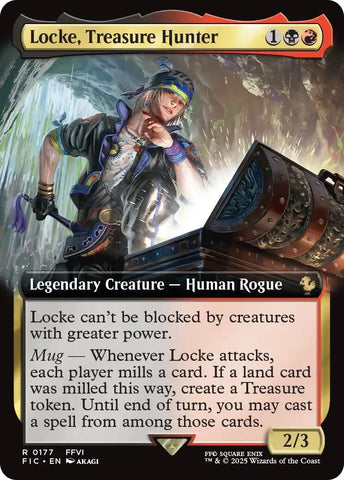 Image for Locke, Treasure Hunter (Extended Art) (177) (Commander: FINAL FANTASY) - Magic: The Gathering
