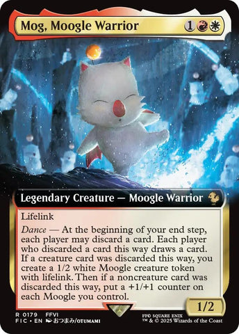 Image for Mog, Moogle Warrior (Extended Art) (179) (Commander: FINAL FANTASY) - Magic: The Gathering