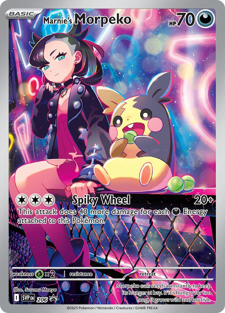 Image for Marnie’s Morpeko (206) (SV: Scarlet & Violet Promo Cards) - Pokemon