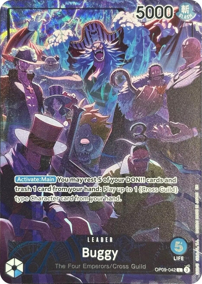 Image for Buggy (English Version 2nd  Anniversary Set) (OP09-042) (One Piece Promotion Cards) - One Piece Card Game