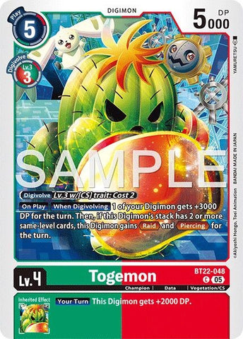 Togemon (BT22-048 C) (BT22)