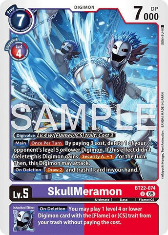 SkullMeramon (BT22-074 U) (BT22)