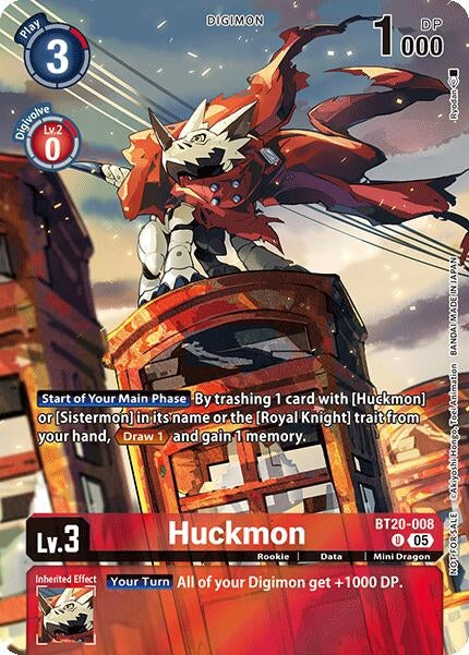 Image for Huckmon (Versus Monsters Legend Pack 2025) (BT20-008 U) (Versus Monsters) - Digimon Card Game