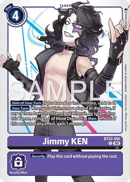 Jimmy KEN (BT22-092 U) (BT22)