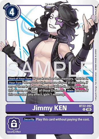 Jimmy KEN (BT22-092 U) (BT22)