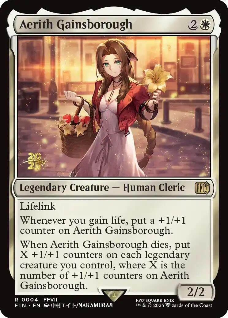 Image for Aerith Gainsborough (4) (Prerelease Cards) - Magic: The Gathering