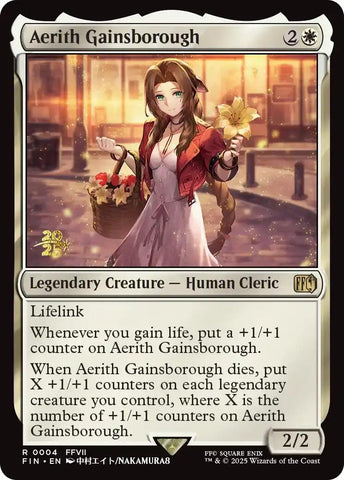 Image for Aerith Gainsborough (4) (Prerelease Cards) - Magic: The Gathering