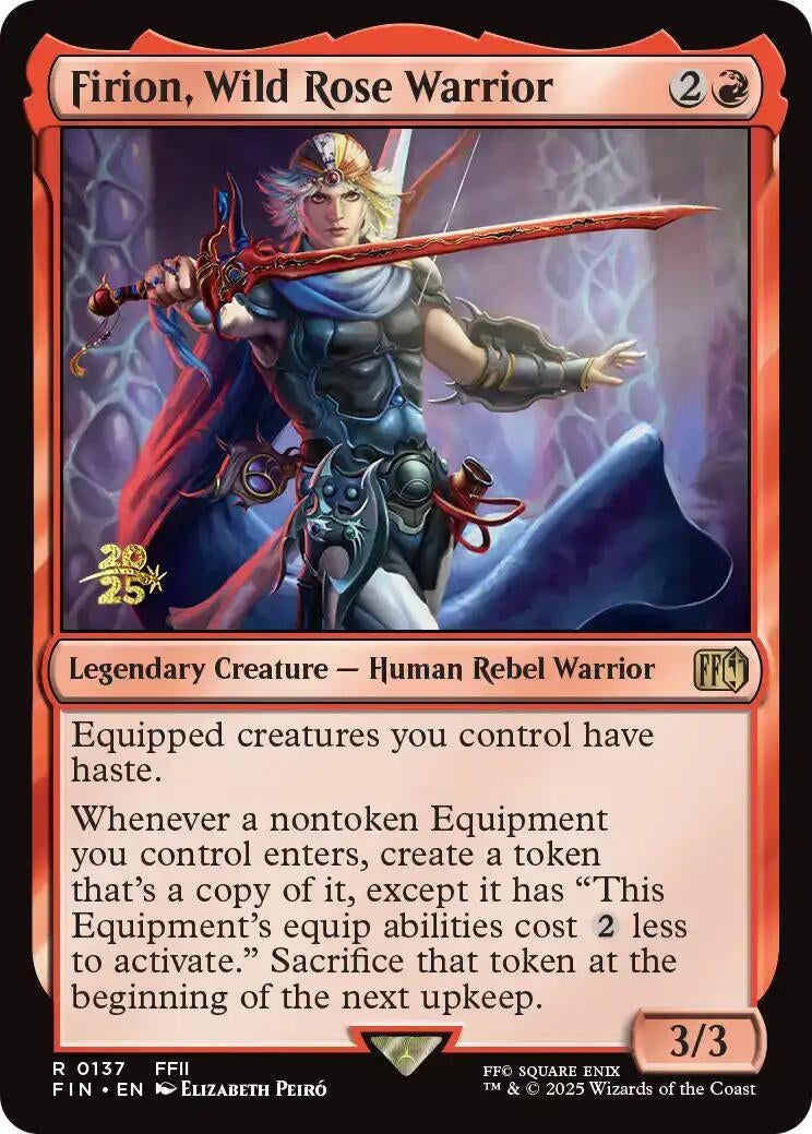 Firion, Wild Rose Warrior (137) (Prerelease Cards)