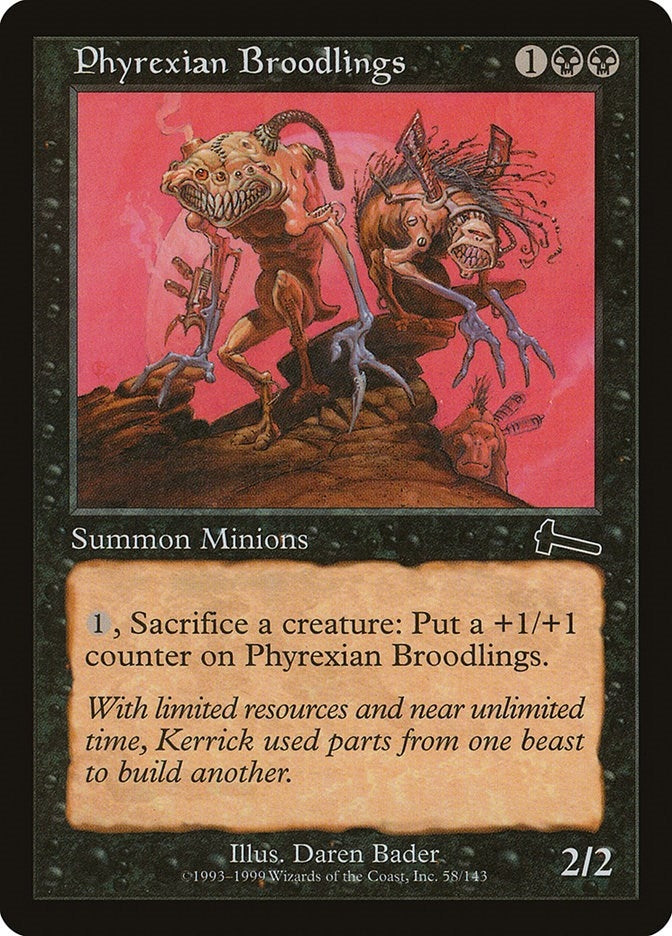 Phyrexian Broodlings (58) [ULG]