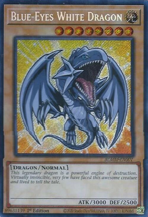 Image for Blue-Eyes White Dragon (BLMM-EN001) (Battles of Legend: Monster Mayhem) - YuGiOh