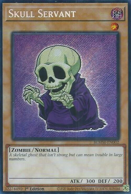 Image for Skull Servant (BLMM-EN002) (Battles of Legend: Monster Mayhem) - YuGiOh