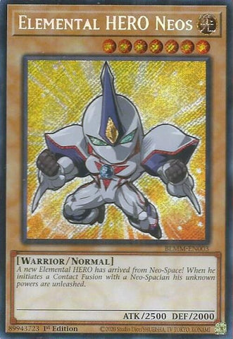 Image for Elemental HERO Neos (BLMM-EN003) (Battles of Legend: Monster Mayhem) - YuGiOh