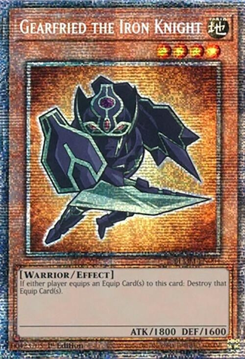 Image for Gearfried the Iron Knight (Starlight Rare) (BLMM-EN004) (Battles of Legend: Monster Mayhem) - YuGiOh