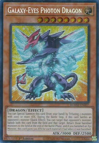 Image for Galaxy-Eyes Photon Dragon (BLMM-EN007) (Battles of Legend: Monster Mayhem) - YuGiOh