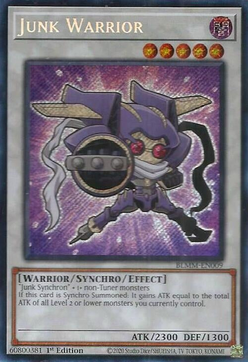 Image for Junk Warrior (BLMM-EN009) (Battles of Legend: Monster Mayhem) - YuGiOh