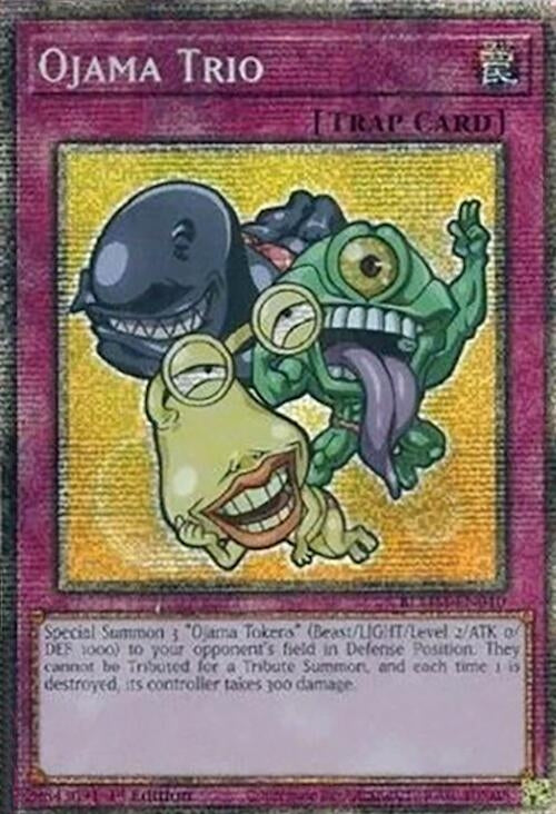 Image for Ojama Trio (Starlight Rare) (BLMM-EN010) (Battles of Legend: Monster Mayhem) - YuGiOh
