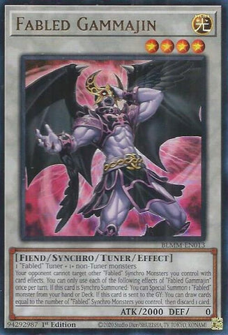 Image for Fabled Gammajin (BLMM-EN013) (Battles of Legend: Monster Mayhem) - YuGiOh