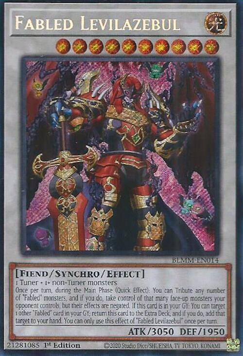 Image for Fabled Levilazebul (BLMM-EN014) (Battles of Legend: Monster Mayhem) - YuGiOh