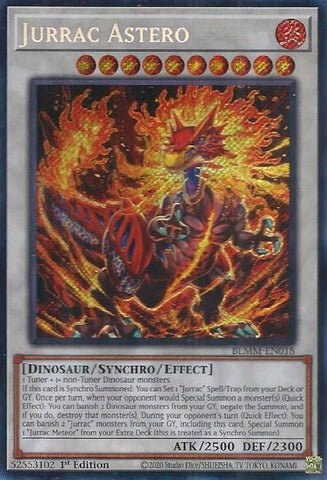 Image for Jurrac Astero (BLMM-EN018) (Battles of Legend: Monster Mayhem) - YuGiOh