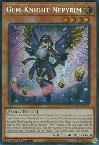Image for Gem-Knight Nepyrim (BLMM-EN021) (Battles of Legend: Monster Mayhem) - YuGiOh