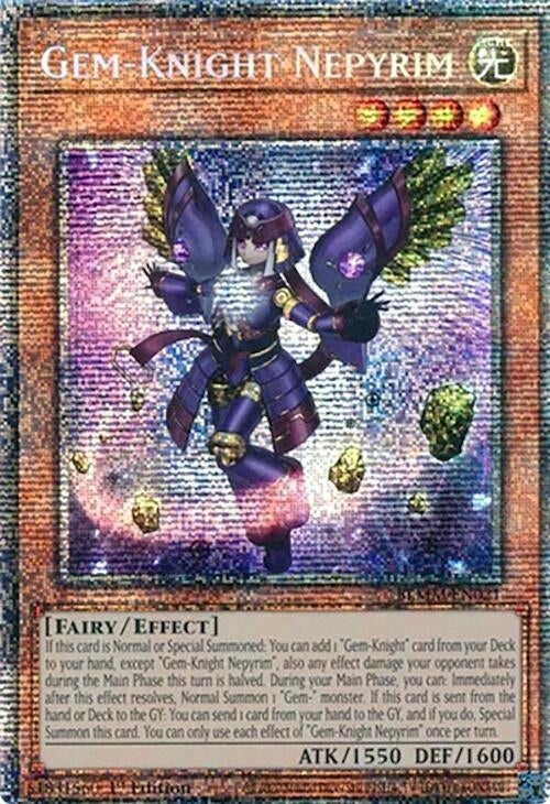 Image for Gem-Knight Nepyrim (Starlight Rare) (BLMM-EN021) (Battles of Legend: Monster Mayhem) - YuGiOh