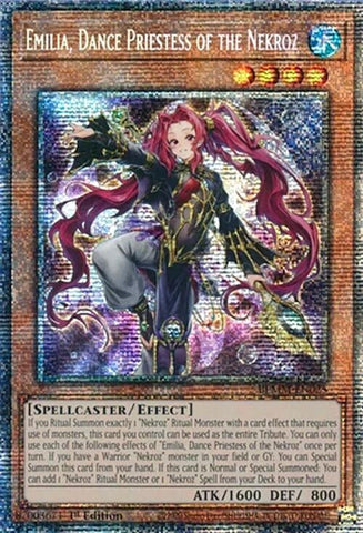 Image for Emilia, Dance Priestess of the Nekroz (Starlight Rare) (BLMM-EN025) (Battles of Legend: Monster Mayhem) - YuGiOh