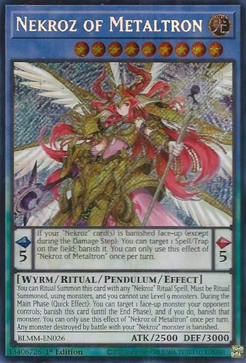 Image for Nekroz of Metaltron (BLMM-EN026) (Battles of Legend: Monster Mayhem) - YuGiOh