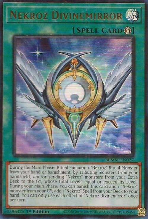 Image for Nekroz Divinemirror (BLMM-EN027) (Battles of Legend: Monster Mayhem) - YuGiOh