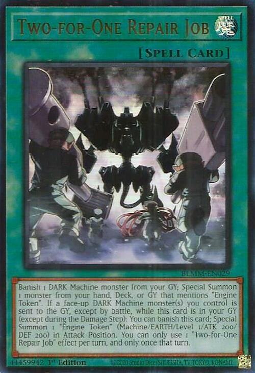 Image for Two-for-One Repair Job (BLMM-EN029) (Battles of Legend: Monster Mayhem) - YuGiOh