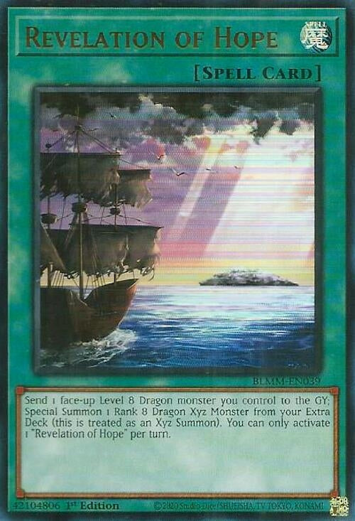Image for Revelation of Hope (BLMM-EN039) (Battles of Legend: Monster Mayhem) - YuGiOh