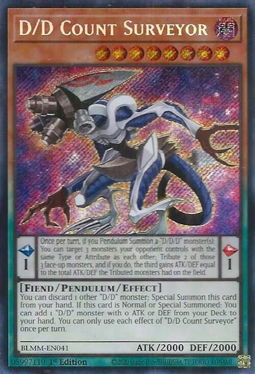 Image for D/D Count Surveyor (BLMM-EN041) (Battles of Legend: Monster Mayhem) - YuGiOh